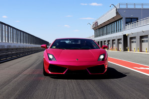 Lamborghini Gallardo w kolorze różowym