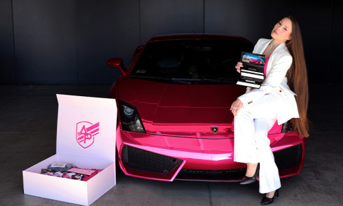 Lamborghini Gallardo z pudełkiem prezentowym